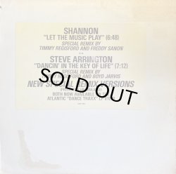 画像1: SHANNON / STEVE ARRINGTON / LET THE MUSIC PLAY / DANCIN' IN THE KEY OF LIFE