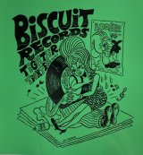 BISCUIT RECORDS ８周年ステッカー DESIGN : RUMINZ