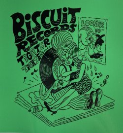 画像1: BISCUIT RECORDS ８周年ステッカー DESIGN : RUMINZ