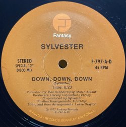 画像1: SYLVESTER/ OVER AND OVER / DOWN DOWN DOWN