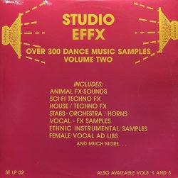 画像1: STUDIO EFFX/OVER 300 DANCE MUSIC SAMPLES VOLUME TWO