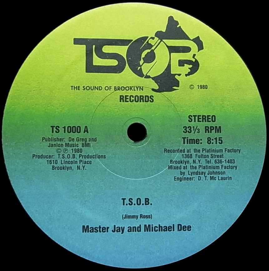 Master Jay And Michael Dee - T.S.O.B. (青 - 洋楽