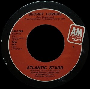 画像1: ATLANTIC STARR/SECRET LOVERS (1)