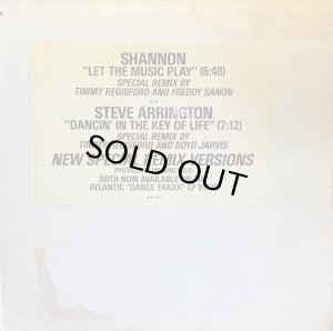 画像1: SHANNON / STEVE ARRINGTON / LET THE MUSIC PLAY / DANCIN' IN THE KEY OF LIFE (1)