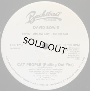 画像1: DAVID BOWIE/CAT PEOPLE(PUTTING OUT FIRE) (1)