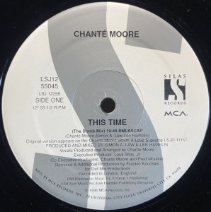 画像1: CHANTE MOORE/THIS TIME FRANKIE KNUCKLES REMIX (1)