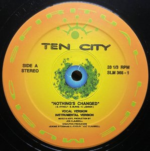 画像1: TEN CITY/NOTHING'S CHANGED (1)