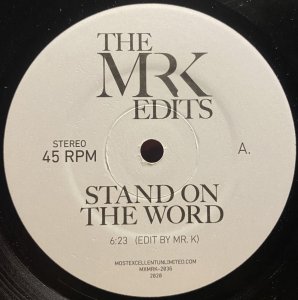 画像1: JOUBERT SINGERS/STAND ON THE WORD (EDIT BY MR. K) (1)