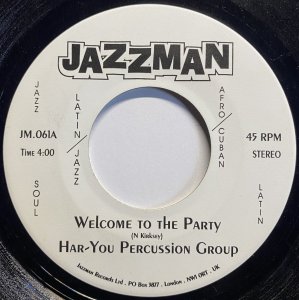 画像1: HAR-YOU PERCUSSION GROUP/WELCOME TO THE PARTY (1)