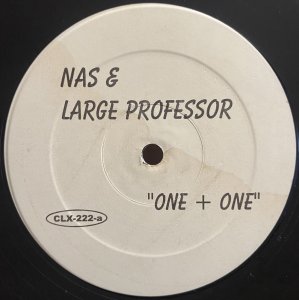 画像1: NAS & LARGE PROFESSOR/ONE + ONE (1)